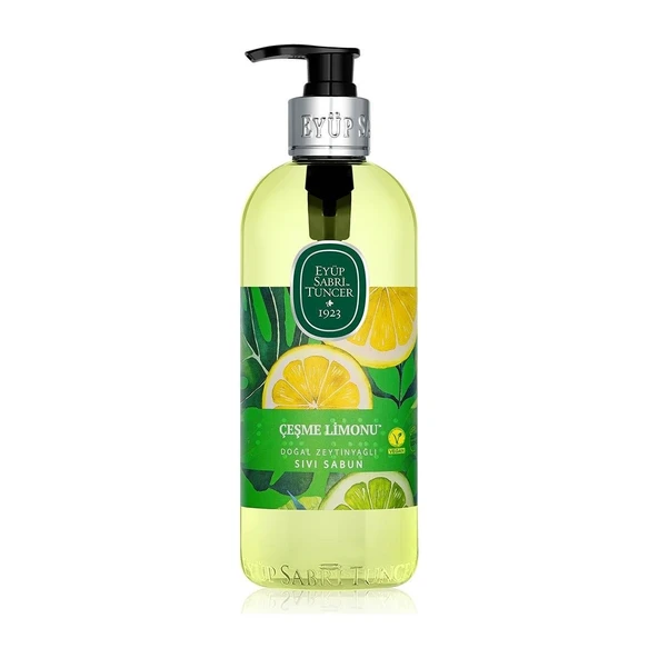 Eyüp Sabri Tuncer Çeşme Limonu Doğal Zeytinyağlı Sıvı Sabun 500 Ml ürün görseli 1