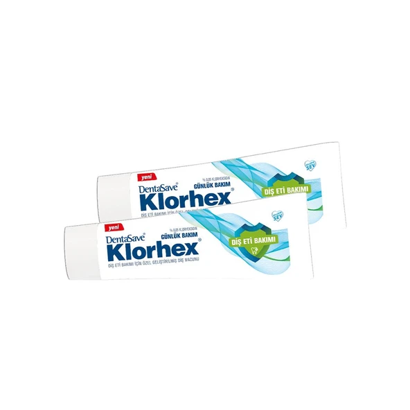 Dentasave Klorhex Diş Macunu Günlük Bakım 75 ml x 2 ürün görseli 1