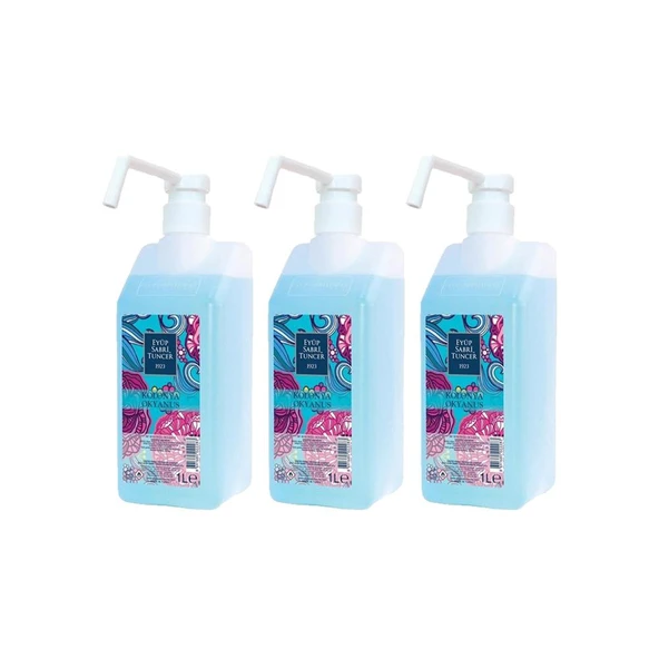 Eyüp Sabri Tuncer Okyanus Kolonyası Sprey Başlıklı 1 lt x 3 ürün görseli 1