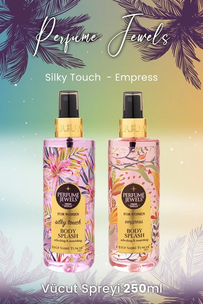 Eyüp Sabri Tuncer Pj Body Splash Silky Touch 250 ml ve Empress 250 ml ürün görseli 1