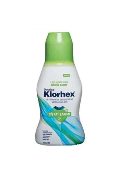 Dentasave Klorhex Günlük Bakım Ağız Çalkalama Suyu 300 ml dvc-5006303-19869 ürün görseli 1