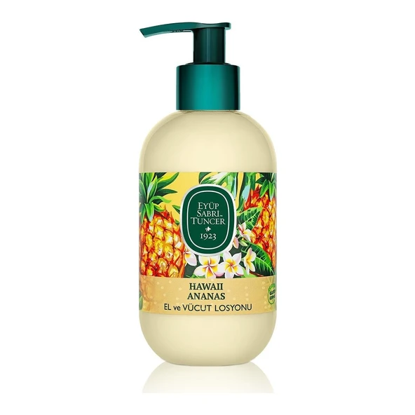 Eyüp Sabri Tuncer Hawaii Ananas Doğal Zeytinyağlı El Ve Vücut Losyonu 280 Ml ürün görseli 1