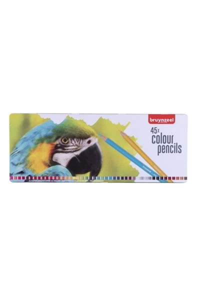 Bruynzeel Parrot Kuruboya Kalemi 45 Renk ürün görseli 1