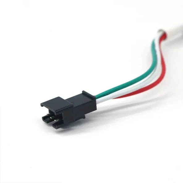 10 Adet JST SM 3 Pin Konektör LED Güç Erkek SM bağlantı Kablo Adaptör WS2812B WS2812 WS2811 LED Işık Şeridi ürün görseli 1