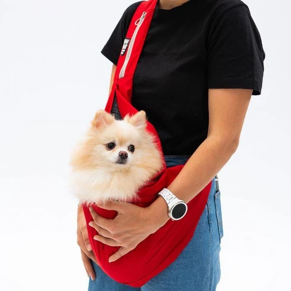Pawstar Kırmızı Crossbody Çanta ürün görseli 1