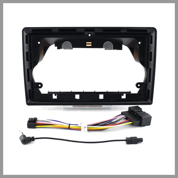 FORD TRANSİT 2021-2023 UYUMLU 10.1 '' SİYAH ÇERÇEVE CANBUS ANDROID MULTİMEDYA ÇERÇEVESİ - SOKET ürün görseli 1