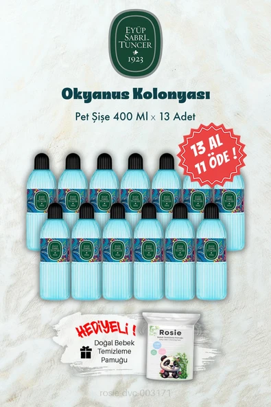 400 ML 13 AL 11 ÖDE Okyanus Kolonyası ve ROSIE Hediye ürün görseli 1