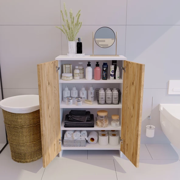 modüleva banyo dolabı / ayakkabılık ürün görseli 1