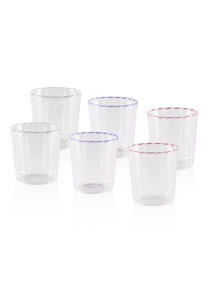 The Mia Borosilikat Su Bardağı 6 Parça 320 ml ürün görseli 1