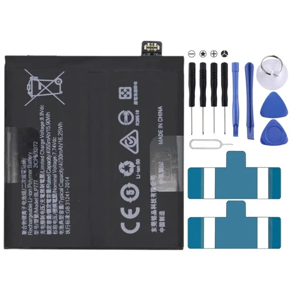 Cbtx Realme X50 Pro 5g Li-polimer Pilin Değiştirilmesi İçin Blp777 4200mah ürün görseli 1