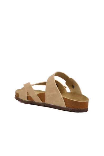 Bej Hafif Unisex Terlik - Resim 4