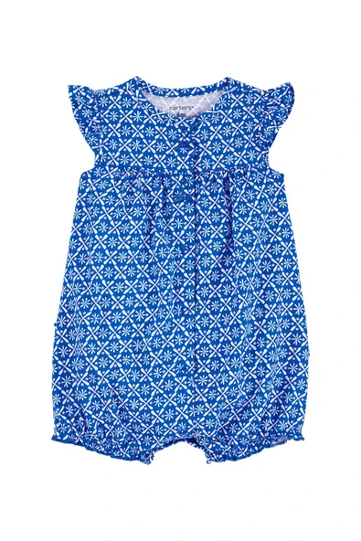 Carters Renkli Kız Bebek Kısa Tulum 1Q496510R ürün görseli 1