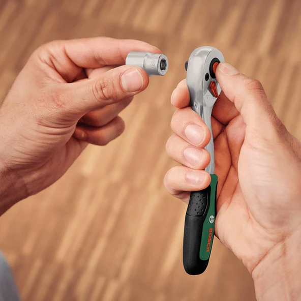 Bosch Cırcırlı Somun Sıkma 1/4 - 1600A032VA - Resim 2