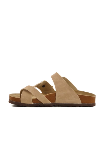 Bej Hafif Unisex Terlik - Resim 2