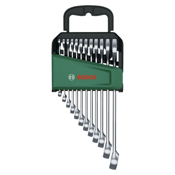 Bosch Açık Uçlu Kombine Anahtar Seti 12 Parça - 1600A02Z9D ürün görseli 1