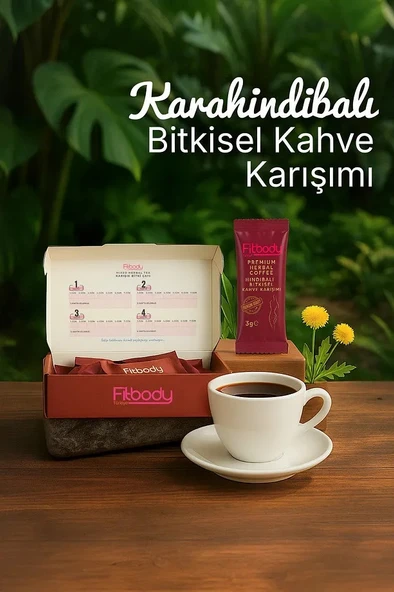 Fitbody Bitkisel Form Diyet Kahvesi 30 Günlük Kullanım Detox Etkili Diyet Kahvesi ürün görseli 1
