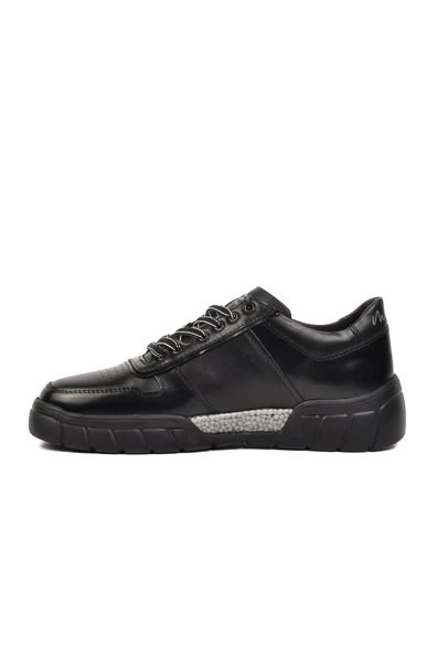 Siyah Erkek Sneaker - Resim 2