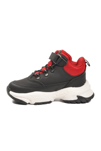 Siyah Unisex Çocuk Outdoor Bot - Resim 4