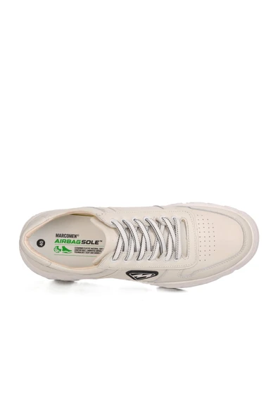 Beyaz Erkek Sneaker - Resim 4