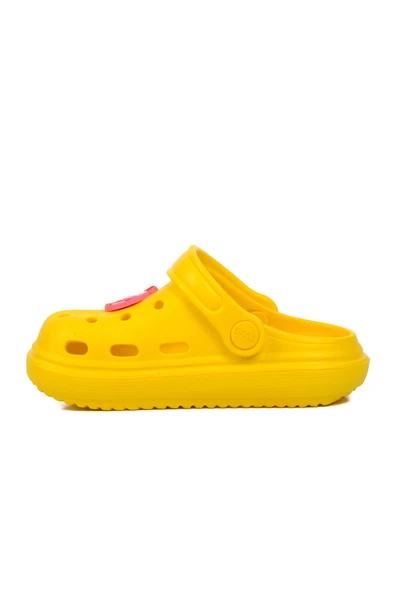 Sarı Unisex Sabo Çocuk Terlik - Resim 2