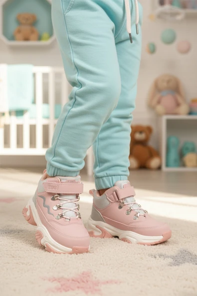 Pudra Unisex Çocuk Outdoor Bot - Resim 3