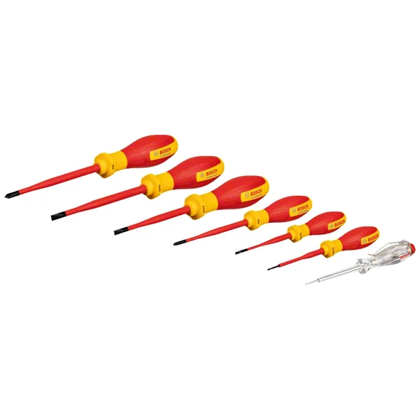Bosch Professional VDE Tornavida Seti SL/PH 7 Parça - 1600A02NF7 ürün görseli 1