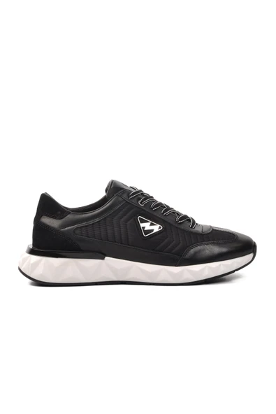 Siyah Beyaz Erkek Sneaker ürün görseli 1