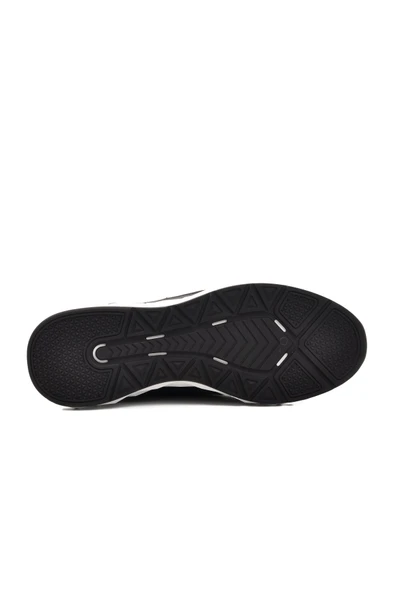 Siyah Beyaz Erkek Sneaker - Resim 5