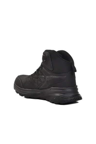 Siyah Hakiki Deri Trekking Outdoor Bot - Resim 4