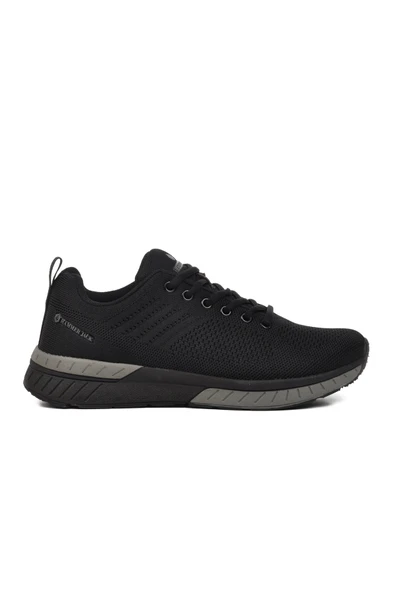 Siyah Kadın Spor Ayakkabı Sneaker ürün görseli 1