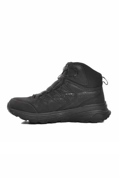 Siyah Hakiki Deri Trekking Outdoor Bot - Resim 2