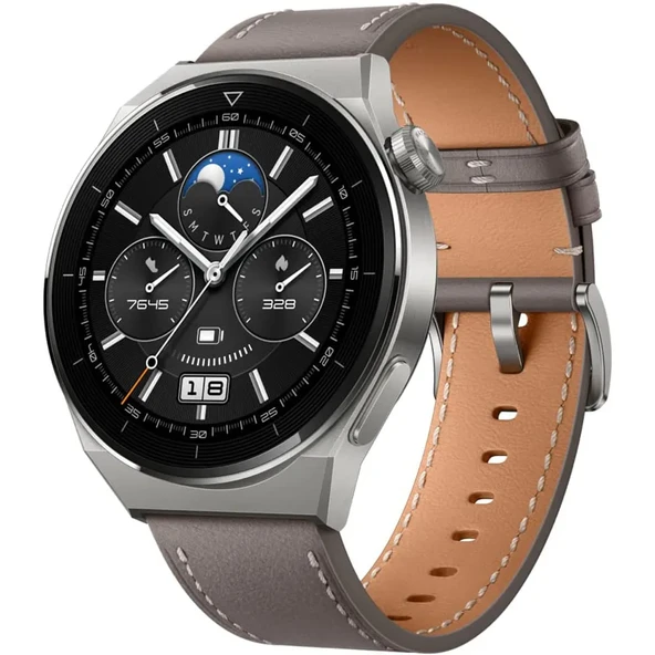 HUAWEI WATCH 3 PRO TİTANİUM GRAY TEŞHİR - Resim 2