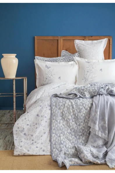 Apricitas HOME Çift Kişilik Tımeless Set Lıberty Indıgo - Yatak Ortusu ürün görseli 1