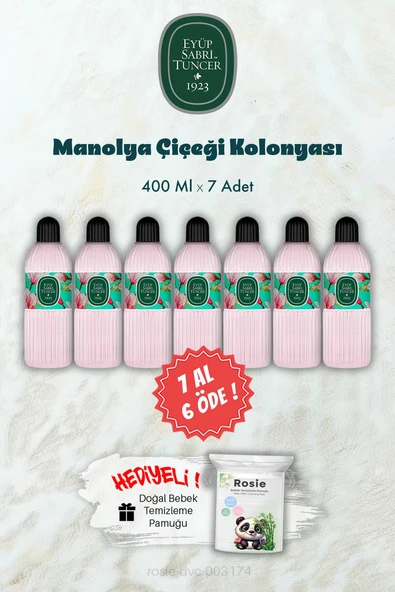 Eyüp Sabri Tuncer Manolya Çiçeği Kolonyası 400 ML rosie-dvc-003174-41562 ürün görseli 1