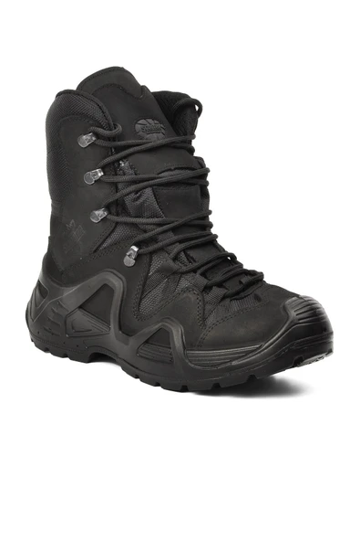 Siyah Nubuk Trekking Outdoor Bot - Resim 3