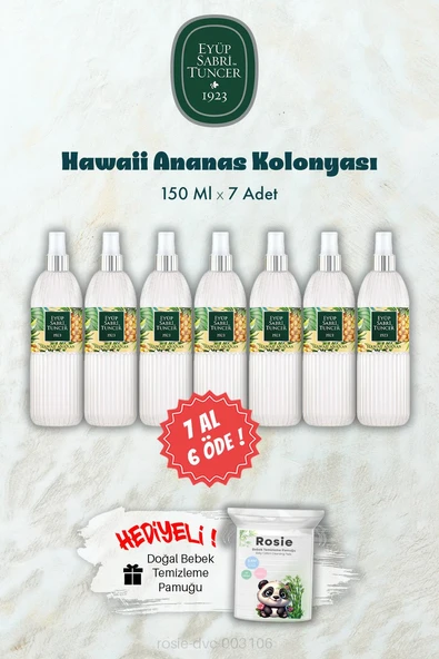 Hawaii Ananas Kolonyası 150 ML 7 AL 6 ÖDE ve ROSIE Hediye ürün görseli 1