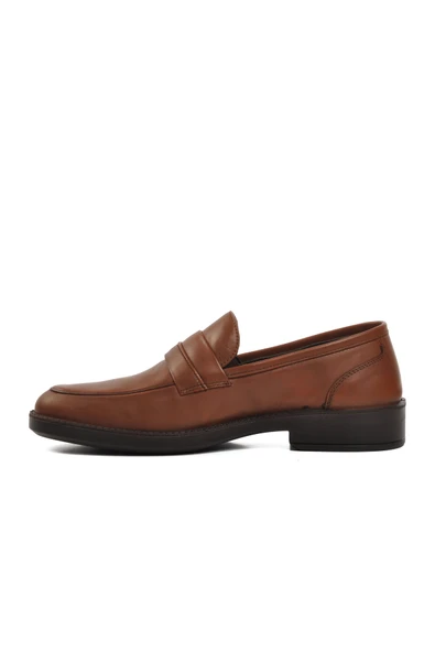 Taba Erkek Loafer Ayakkabı - Resim 2
