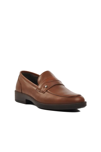 Taba Erkek Loafer Ayakkabı - Resim 3