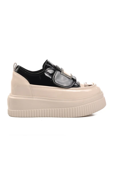 Siyah Kadın Spor Ayakkabı Sneaker ürün görseli 1