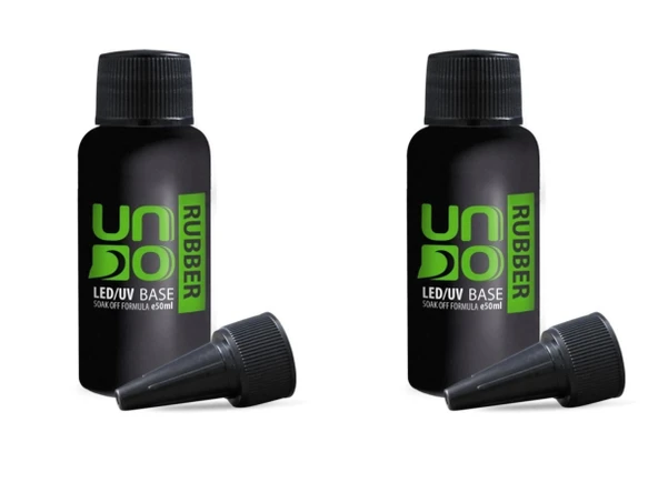 Fontenay Profesyonel Uno Rubber Base Coat 50ml 2'Li Set ürün görseli 1
