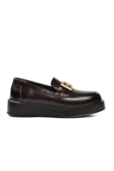 Kahve Açma Erkek Loafer Ayakkabı Premium ürün görseli 1