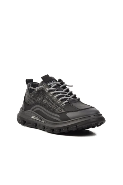 Siyah Erkek Sneaker - Resim 3