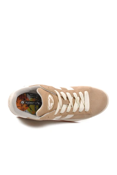 Bej Unisex Hafızalı Taban Sneaker - Resim 4