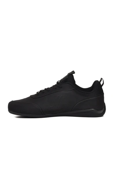 Siyah Nubuk Erkek Sneaker - Resim 2