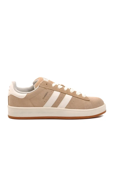 Bej Unisex Hafızalı Taban Sneaker ürün görseli 1