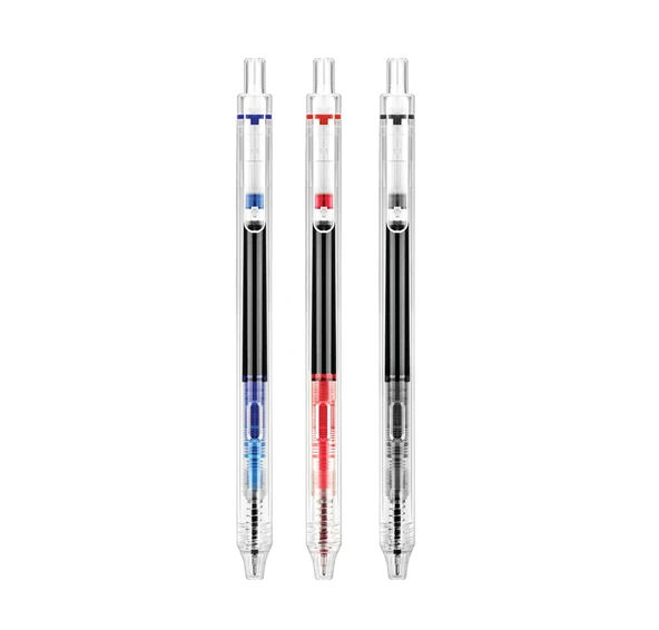 WRITECH W-927 BASMALI ROLLER 0,5MM KALEM MAVİ - 12'Lİ KUTU ürün görseli 1