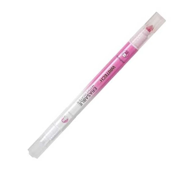 WRITECH W-822 SİLİNEBİLİR FOSFORLU KALEM NEON PEMBE - 12'Lİ KUTU ürün görseli 1