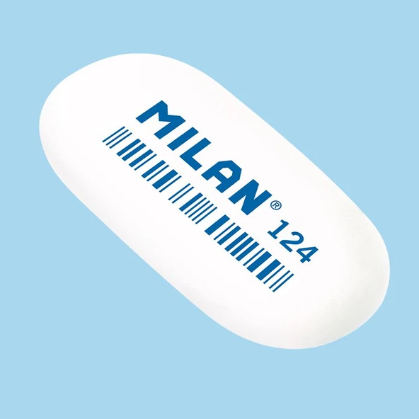 MILAN CMM124 SENTETİK OVAL SİLGİ - 24ADET - Resim 2