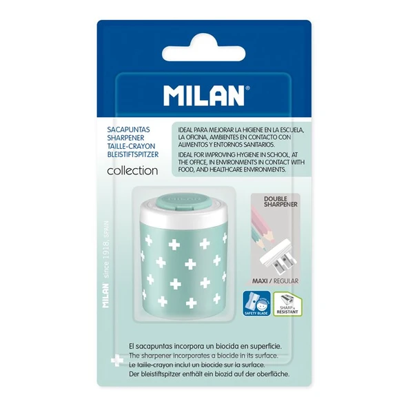 MILAN BWM10448IBGGR COLLECTION BLISTER TURKUAZ KALEMTRAŞ ürün görseli 1