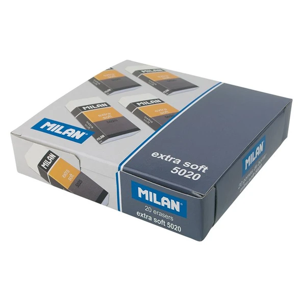 MILAN CPM5020 NATA® EKSTRA YUMUŞAK SANATSAL SİLGİ - 20ADET ürün görseli 1